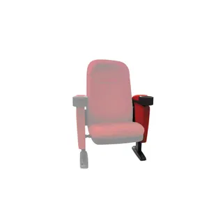 Fauteuil cinéma LUMENE Accoudoir gauche