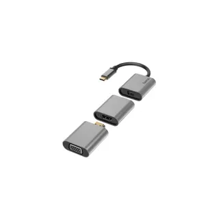 Adaptateur HDMI/USB-C HAMA 6 en 1 USB-C Mini-DisplayPort HDMI