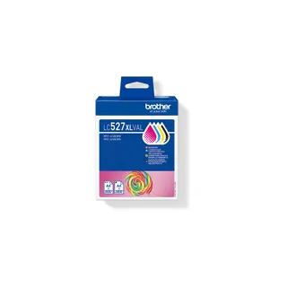 Cartouche d'encre BROTHER Pack Multipack 4 Originales LC527 XL (Noir + 3 Couleurs) - LC527XLVAL