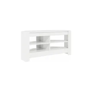 Meuble TV HELLOSHOP26 Meuble TV d'angle moderne épuré 102 x 40
