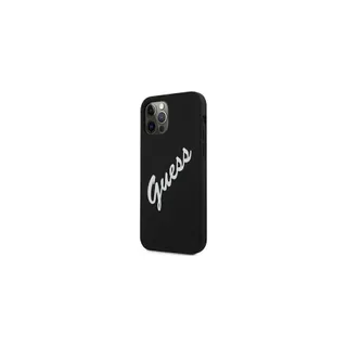 Coque GUESS pour iPhone 12 / 12 Pro Silicone Vintage