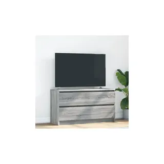 Meuble TV HELLOSHOP26 Meuble TV sonoma gris rangement pratique