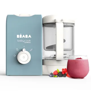 Mixeur Cuiseur Bébé BEABA Babycook Express -Bleu baltique