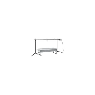 Grille barbecue VIDAXL Acier inoxydable 150 x 46.5 x 82.5 cm