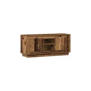 Meuble TV HELLOSHOP26 Meuble TV rectangulaire rustique joli ra