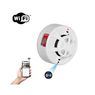 Caméra espion CONECTICPLUS détecteur de fumée   WiFi 4K