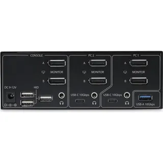 Hub USB C STARTECH P2CDD143-KVM-SWITCH