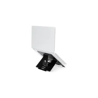 Support ordinateur portable R-GO-TOOLS Flexible aluminium Hylite  noir