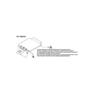 Kit de réparation PHILIPS ensemble ouverture gris