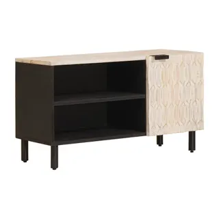 Meuble TV HELLOSHOP26 Meuble TV moderne compact rangement inté