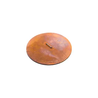 Couvercle barbecue CORTEN HOUSE compatible plancha ⌀ 95 cm