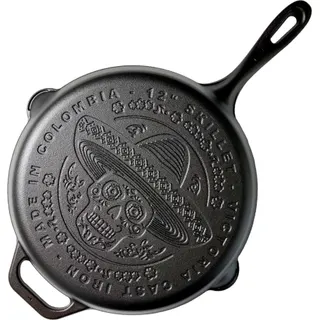 Poêle VICTORIA COOKWARE Fonte Naturelle Pre-Assaisonnée 30 cm