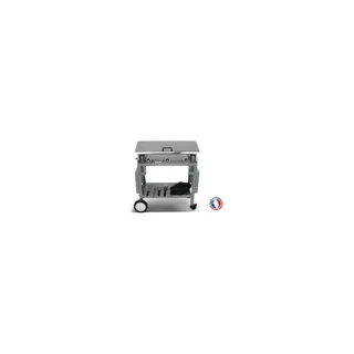 Plancha électrique PLANCHAELEC Pack LUX 830 INOX - CHARIOT MONCEAU