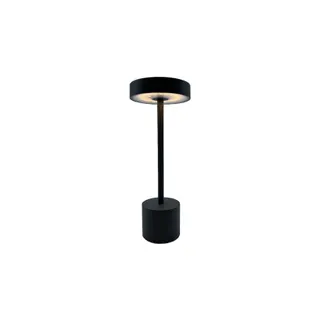 Lampe de table LUMISKY de table sans fil touch LED gris foncé