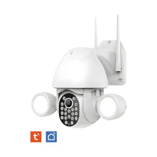 Caméra de sécurité KYF Wifi Rotative 5Mp 2 phares LED