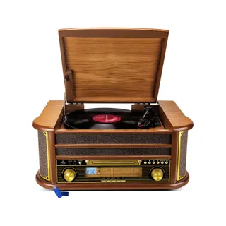 Platine vinyle EVIDENCE ACOUSTICS EA-PL400 Vinyle 33/45/78 CD Cassette FM