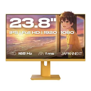 Ecran PC Gamer JAPANNEXT Ecran Gamer 23.8" FHD 165Hz Jaune