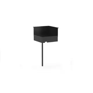 Meuble de cuisine extérieure FORGE ADOUR ANGLE NOIR SAAFN
