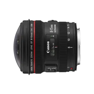 Objectif pour Reflex Plein Format CANON EF 8-15mm 4.0 L USM Fisheye