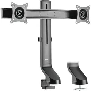 Support ordinateur portable EATON 2 écrans réglage vertical et bras acier