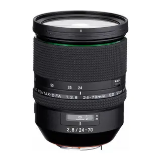 Objectif pour Reflex Plein Format PENTAX HD DFA 24-70mm f/2.8 ED SDM WR