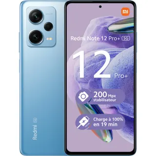Smartphone XIAOMI Redmi Note 12 Pro Plus Bleu 5G