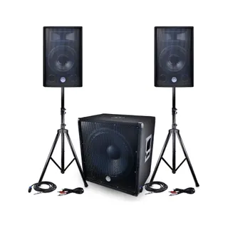 Pack sono BM SONIC Sono BMS-1812 2400W SUB Actif 46cm - 2 e