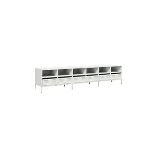 Meuble TV HELLOSHOP26 Meuble TV avec grand espace de rangement