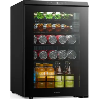 Mini réfrigérateur KLARSTEIN Bevora 65cm 62L Frigo Porte Vitrée Noir