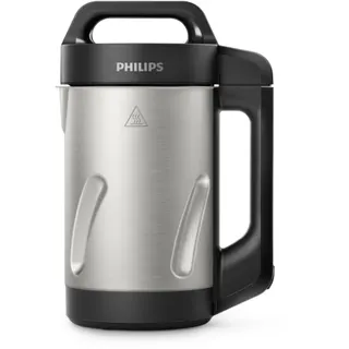 Blender chauffant PHILIPS HR2203/80 Blender pour soupe métal 1,2L, 1000W