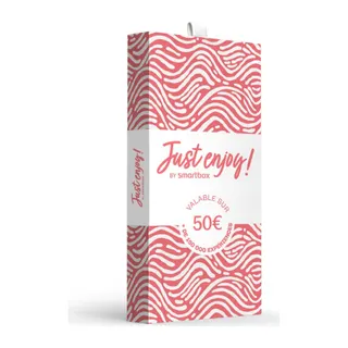 Coffret cadeau SMARTBOX Carte cadeau Just enjoy ! Relax - 50 €