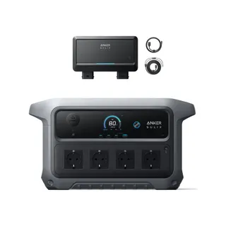 Batterie nomade ANKER SOLIX KIT C2000 Gen 2+Alternator Charger