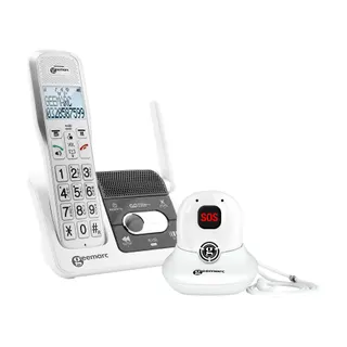 Téléphone sans fil GEEMARC Téléphone Sans Fil + Pendentif SOS