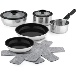 Batterie de cuisine ESSENTIELB 10 pcs revetement sain - Sans PFAS