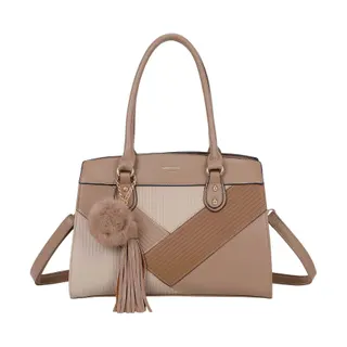 Sac bandoulière GALLANTRY pour Femme Cléo avec Pompon Décoratif
