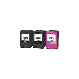 Cartouche d'encre SHOP-STORY Pack de Cartouches Compatibles HP 303XL