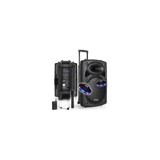 Enceinte sono BM SONIC Sono Portable 15" 800W Batterie 2 Micros