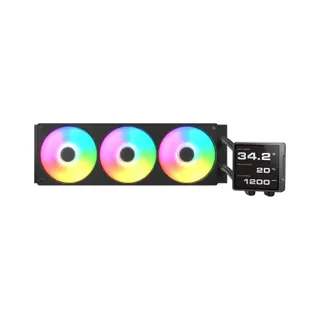 Kit de refroidissement COUGAR Poseidon Vistek Pro - 360 mm Noir