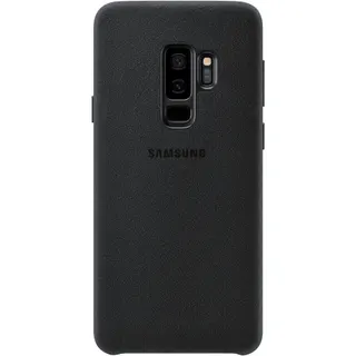 Coque SAMSUNG S9+ Alcantara Noir