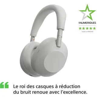 Casque SONY WH-1000XM6 IA Argent