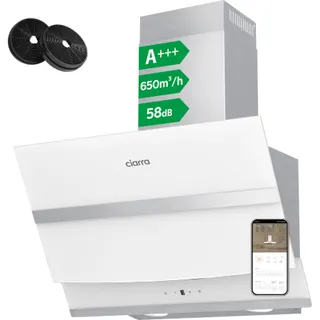 Hotte décorative murale inclinée CIARRA 736NWH60