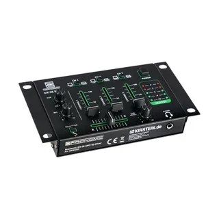 Table de mixage PRONOMIC DX-26 MKII 3 canaux fonction talkover