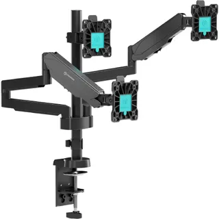 Support écran PC ONKRON Bras Ecran 3 PC 13-32, 8 kg, G280-B Noir