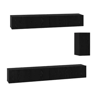Meuble TV HELLOSHOP26 Meuble TV mural moderne 100 x 30 x 30 cm