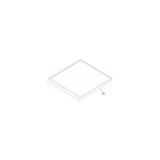 Couvercle CANDY TOP DESSUS BLANC POUR LAVE VAISSELLE   C