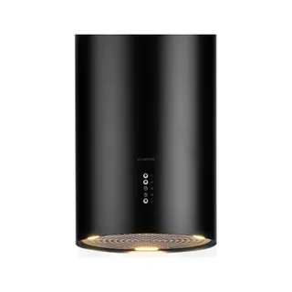 Hotte décorative îlot KLARSTEIN Bolea îlot Ø 38 cm 600 m³/h LED noir