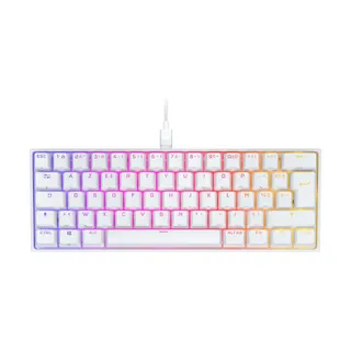 Clavier gamer CORSAIR K65 RGB MINI CHERRY MX Red Blanc
