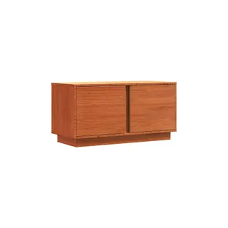 Meuble TV HELLOSHOP26 Meuble TV minimaliste avec étagères prat