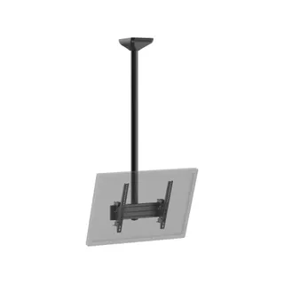 Support plafond TV KIMEX 1 TV 43''- 75'' Hauteur 150 cm, noir
