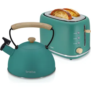 Grille-pain BRIEBE Nordic Ensemble Bouilloire SKT1177GRE